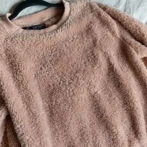 Fuzzy sweatshirt